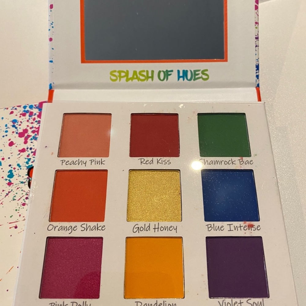 Beauty Creations splash of hues eyeshadow palette